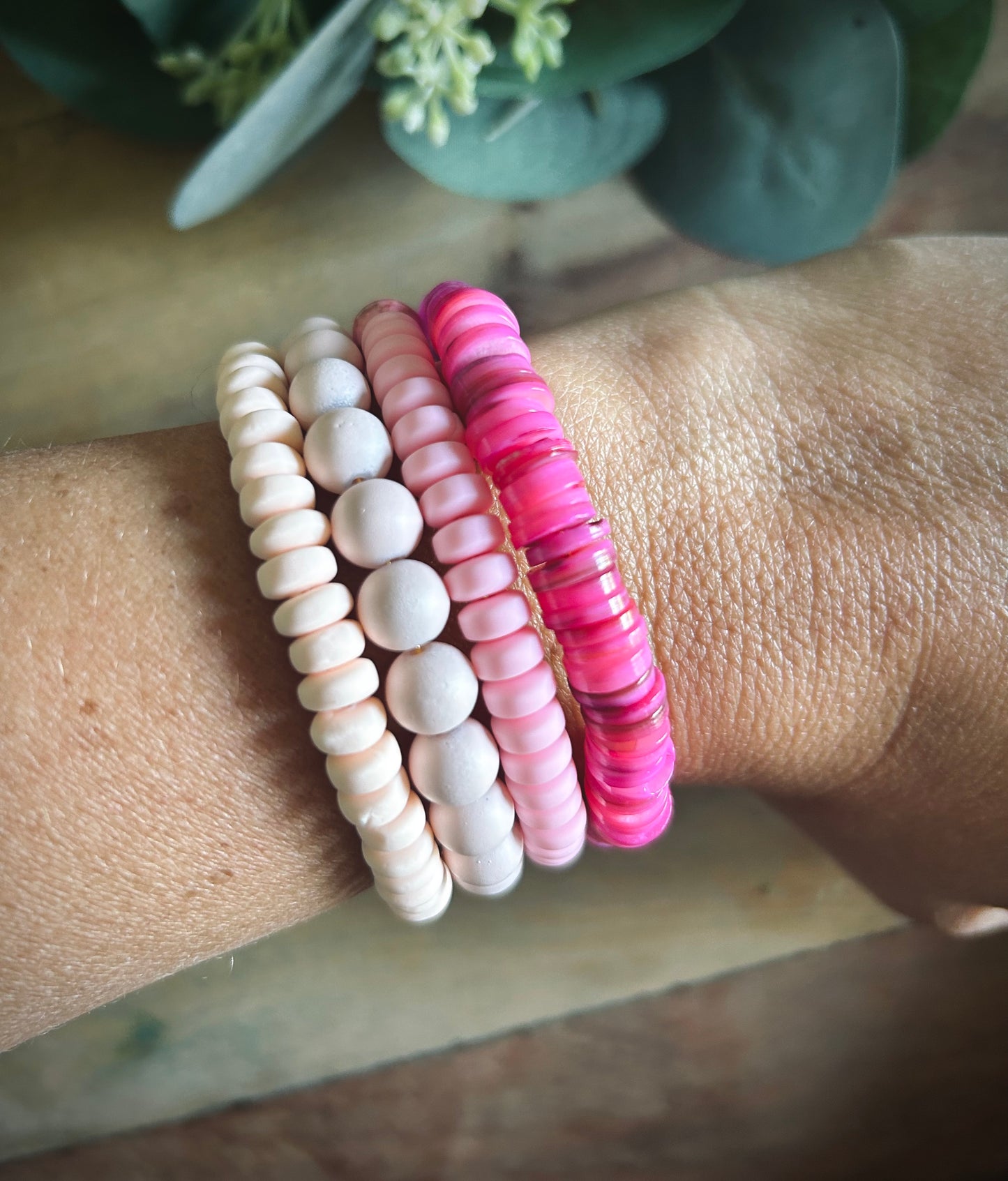 Pink Perfection Memory Wrap Bracelet