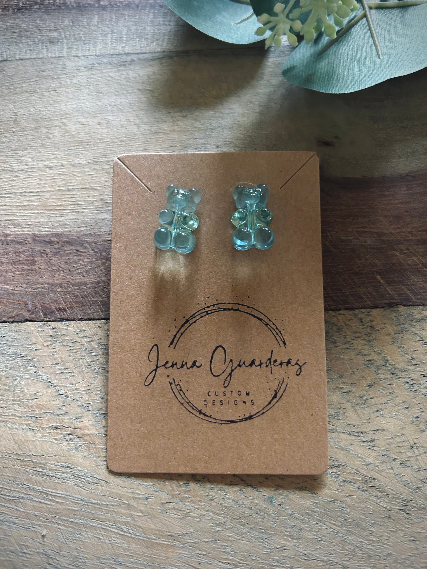 Gummy Bear Earring Studs