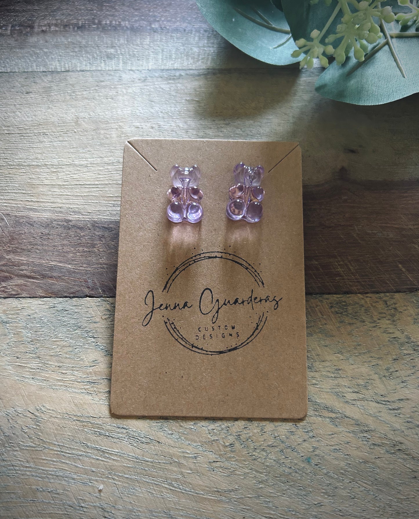 Gummy Bear Earring Studs