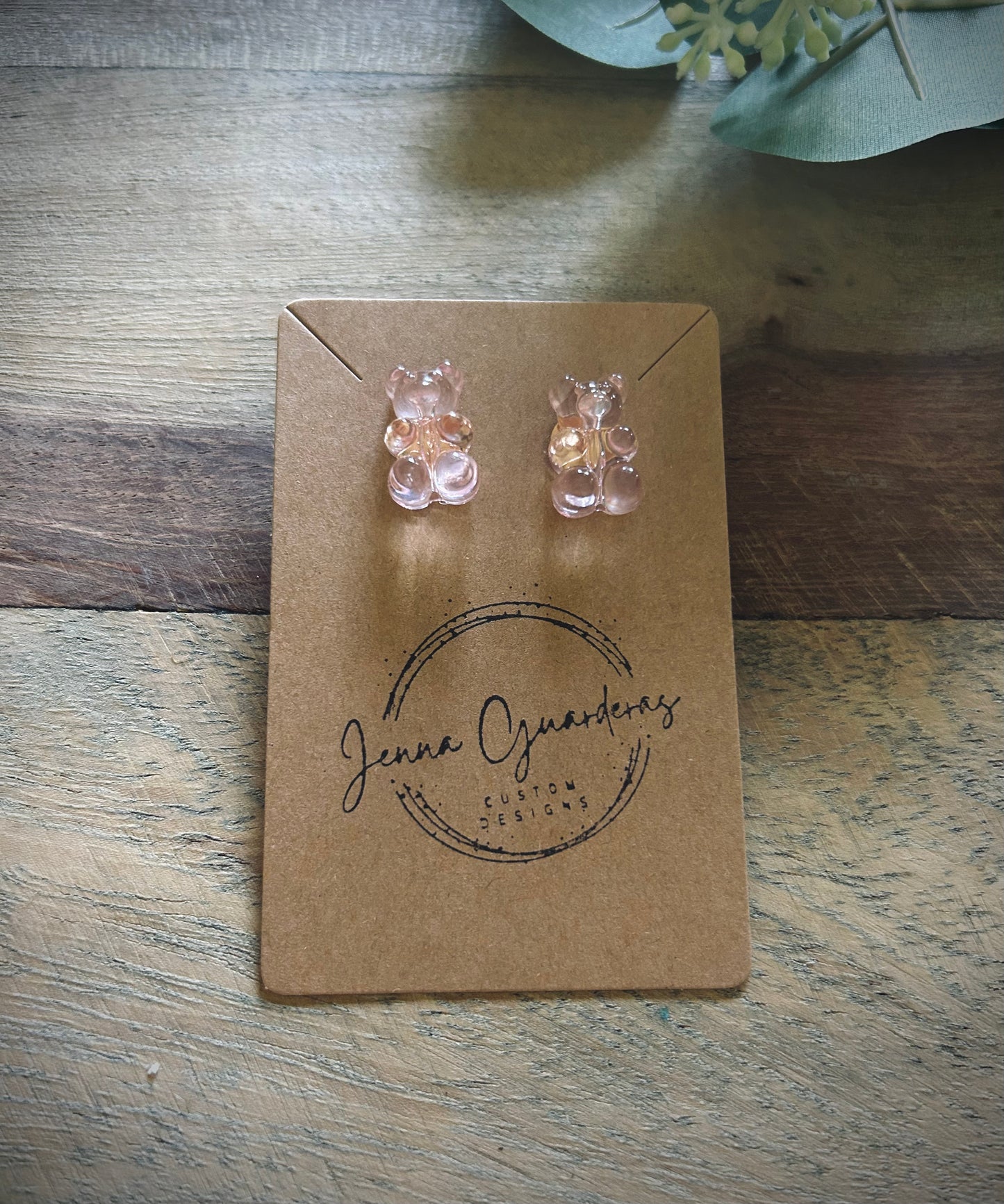 Gummy Bear Earring Studs