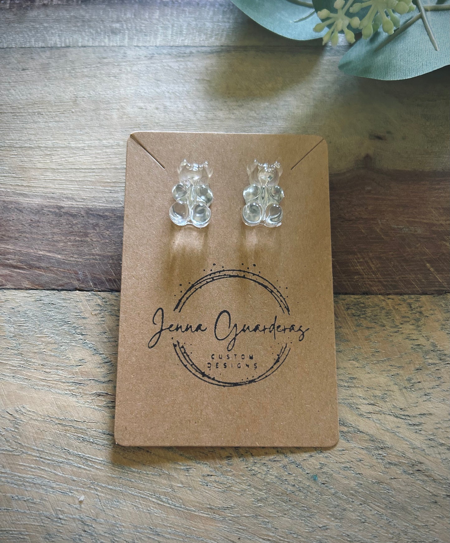 Gummy Bear Earring Studs